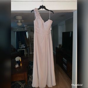 WToo Watters Bridesmaid Dress Mocha